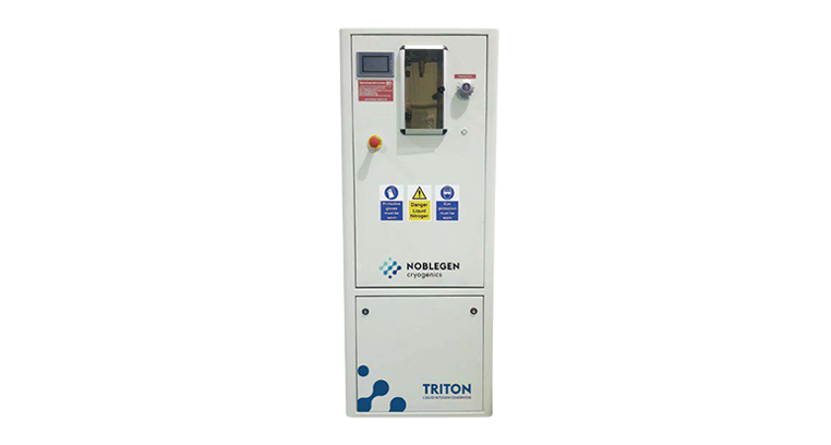 Noblegen Triton LN10 F – compact liquid nitrogen generator for research, medical and industrial applications